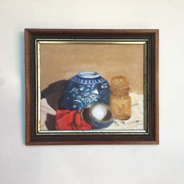 ARTWORK, Still Life (Small) - Blue Ginger Vase